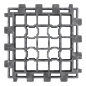 Preview: 49m² XT45 Paddockplatte HD ohne Unterbau 41 x 41 x 4,5 cm