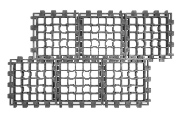 49m² XT45 Paddockplatte HD ohne Unterbau 41 x 41 x 4,5 cm