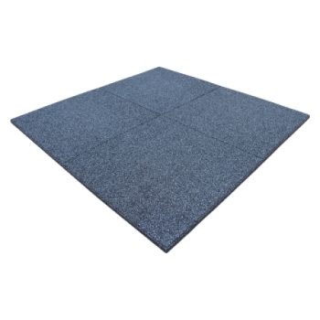 Schwarze Fallschutzmatten mit einer Dicke von 4 cm, ideal für den Einsatz in öffentlichen Spielplätzen, Sporteinrichtungen oder Bereichen, in denen eine effektive Sturzsicherung erforderlich ist. Die Matten bieten ausgezeichneten Schutz vor Verletzungen,