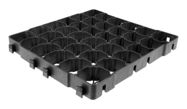 Robuste, wasserdurchlässige Paddockplatten als idealer Bodenbelag für Paddocks, bieten eine stabile, matschfreie und trittsichere Fläche für Pferde.