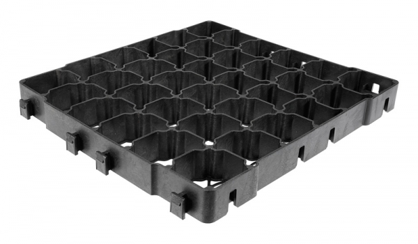 Robuste, wasserdurchlässige Paddockplatten als idealer Bodenbelag für Paddocks, bieten eine stabile, matschfreie und trittsichere Fläche für Pferde.